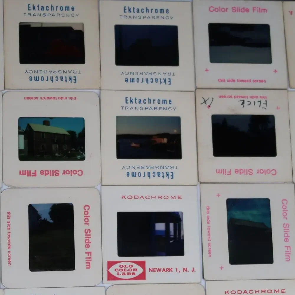 35mm Slides 1970s Lot of 45 Vintage Maine Coast Ocean Architecture Photography
